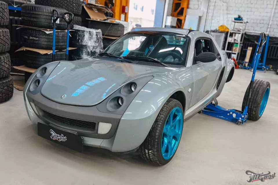 Как мы решили проблему биения в руль на Smart Roadster после фирменного шиномонтажа на стендах Hunter?